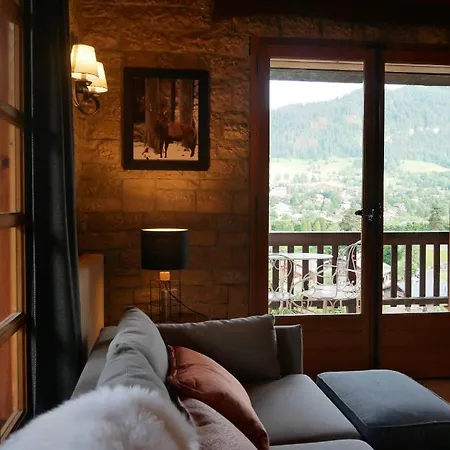 Chalet Horizon Blanc Megeve Exterior photo