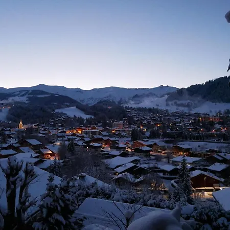 Chalet Horizon Blanc Megeve Exterior photo